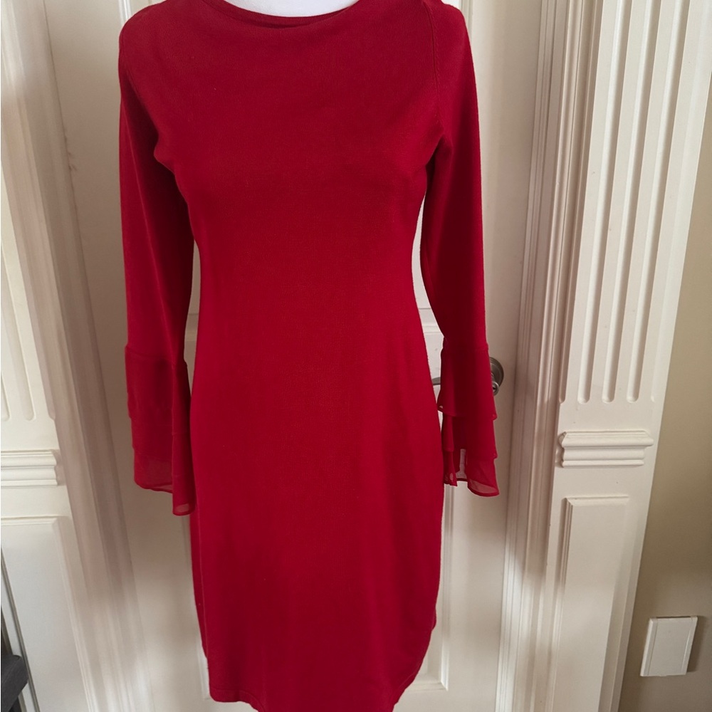 Calvin Klein dress, red, medium